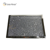 Mesa auxiliar personalizada WXF-117-1 Mesa de centro de plata hecha en casa con diamante triturado