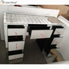 Venta caliente WXF-118 Pecho de cajones de esquina con espejo de diamante triturado