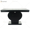 Venta directa de fábrica WXF-508 Mesa de consola con espejo Mesas de consola con forma de corazón de cristal de diamante