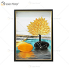 El más nuevo Vxin WXPA-024 3D Metal abstracto Arte de la pared Decoración Decoración para el hogar Sala de estar de lujo enmarcada para el hogar Conjunto para la venta