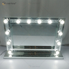 Venetian Styles WXDL-105 Espejo de tocador iluminado con cristal plateado con 12 bombillas para sofás de sala de estar