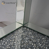 Vxin Mirrored Furniture WXF-117-2 Mesa de consola moderna y elegante con diamantes crudos