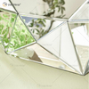 VXin Mirror WXM-1719 Moden Silver Glass 3D Decorativo Espejo de pared Decoración para el hogar para sala de estar Dormitorio
