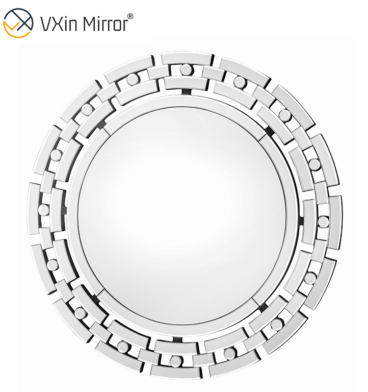 Espejo VXin WXM-1124 espejo de pared de cristal plateado Moden decoración del hogar para sala de estar dormitorio