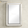 WXM-1630 de buena calidad, espejo de pared dorado champán de lujo, decoración de pared para sala de estar y dormitorio
